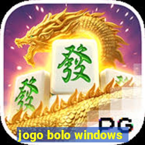 jogo bolo windows